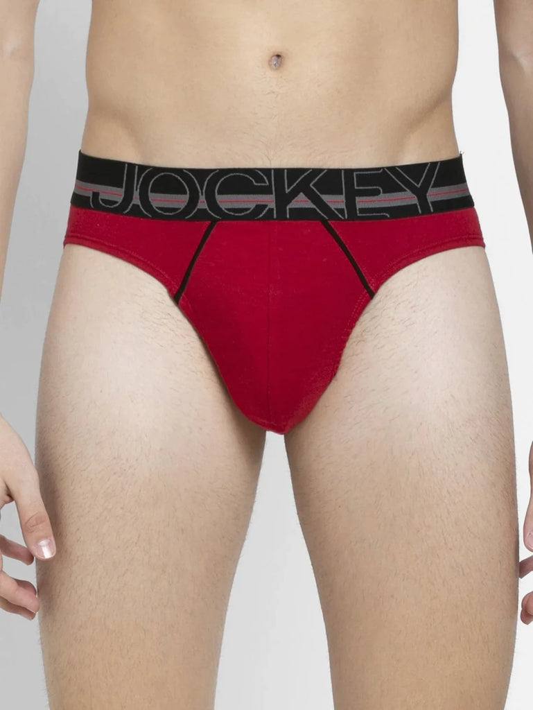 Chilli Pepper Jockey Solid Brief Underwear Men