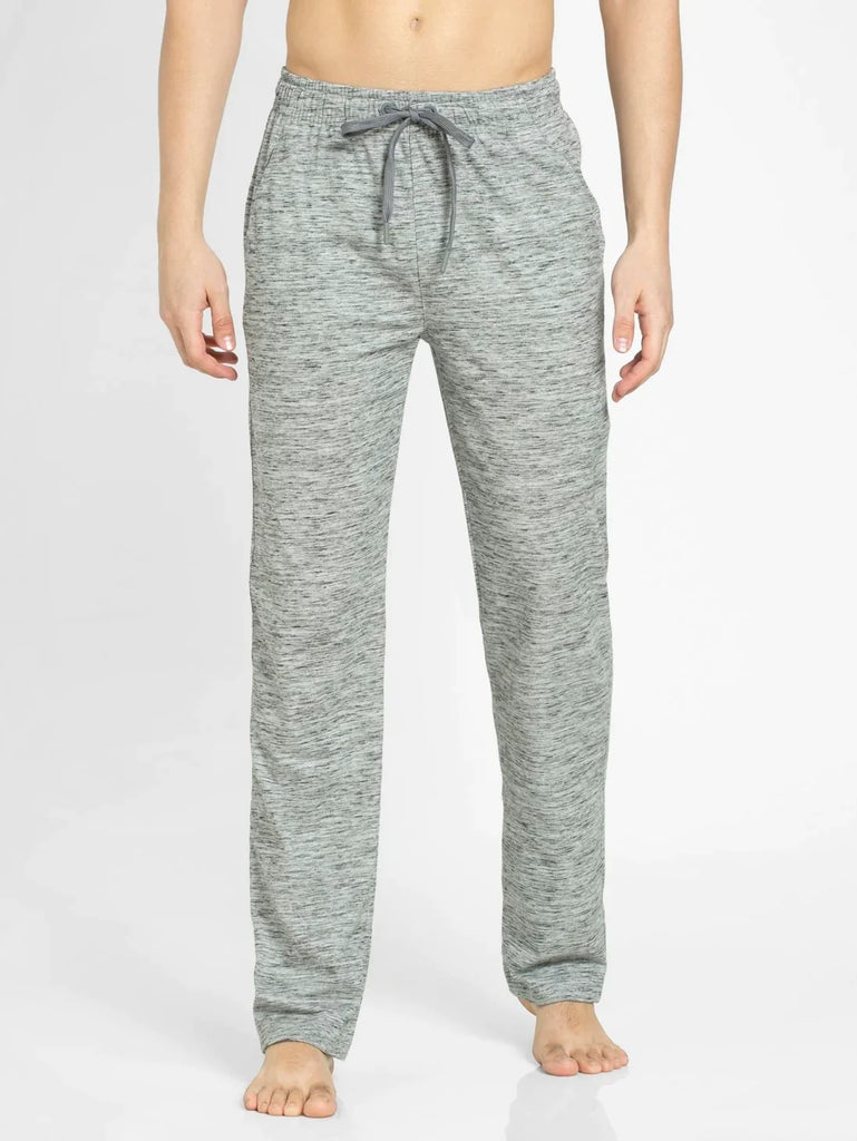 Cool Grey Melange Slim Fit Jockey men's Trackpants 