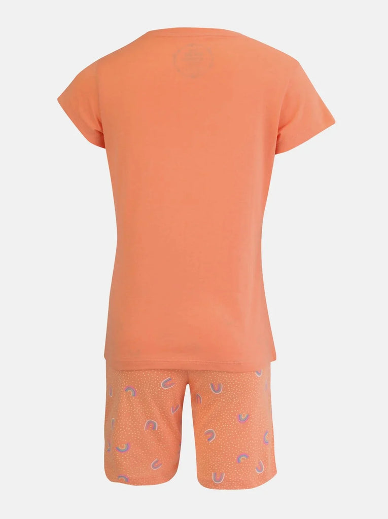  Girls Super Coral Reef Shorts & T-Shirt Set