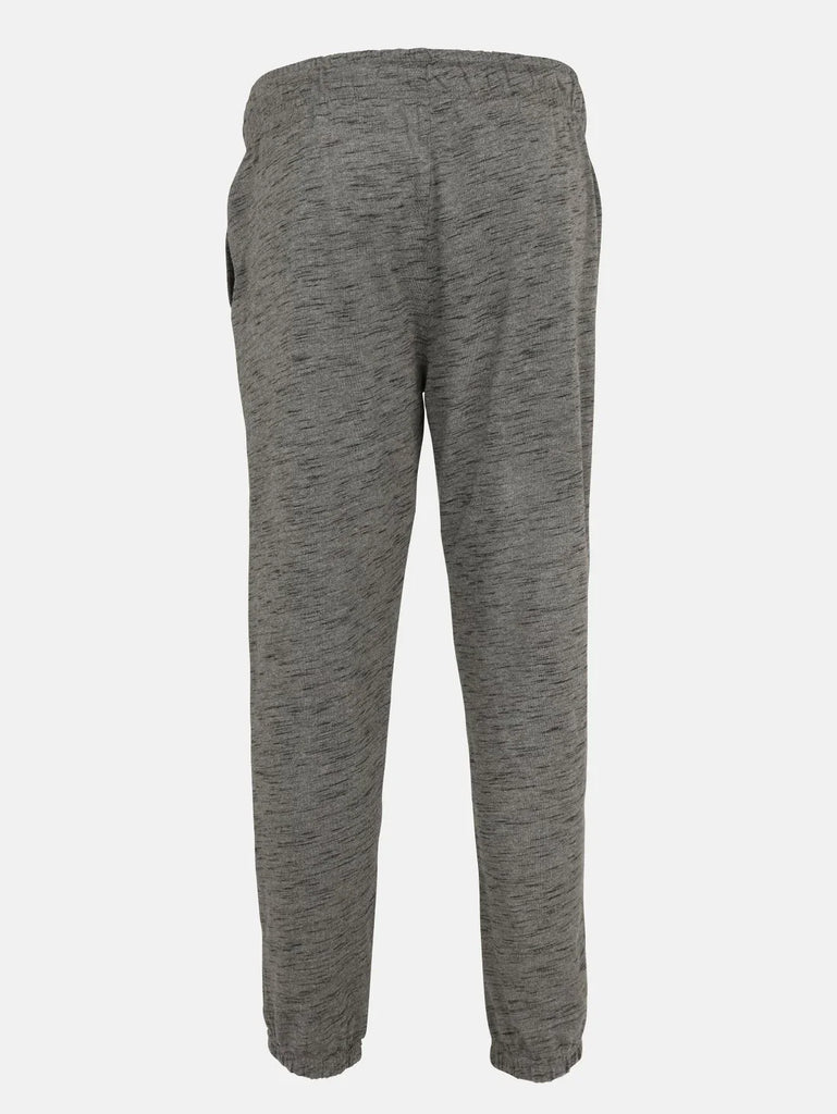 Deep Grey Slub Jockey Boy's Super Combed Cotton Rich Graphic Printed Joggers with Side Pockets