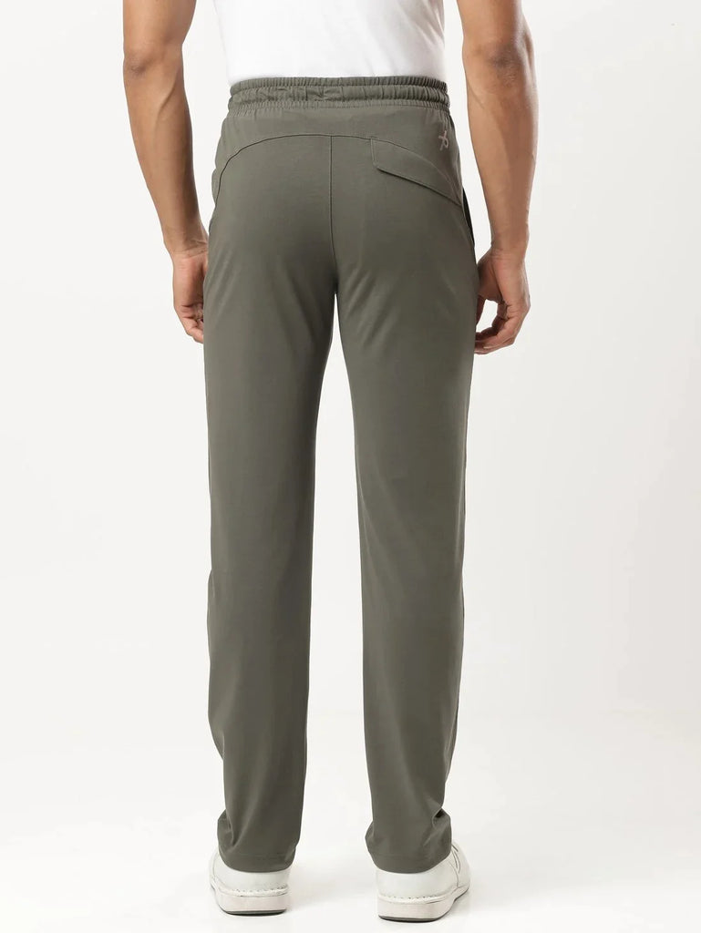 Deep Olive Slim Fit Jockey men's Trackpants