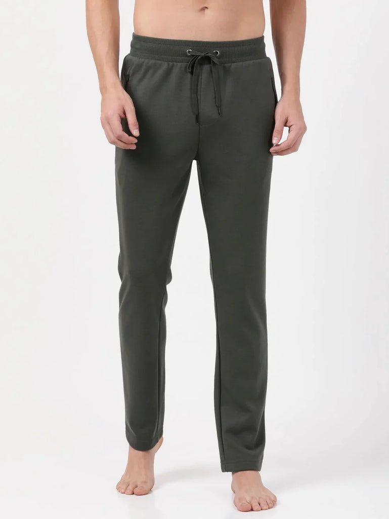 Deep Olive Slim Fit JOCKEY Men's Trackpants