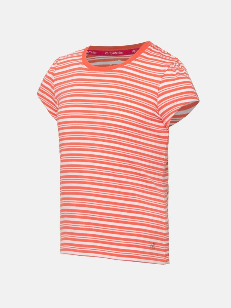 Dubarry & White Jockey Girl's Striped Short Sleeve T-Shirt