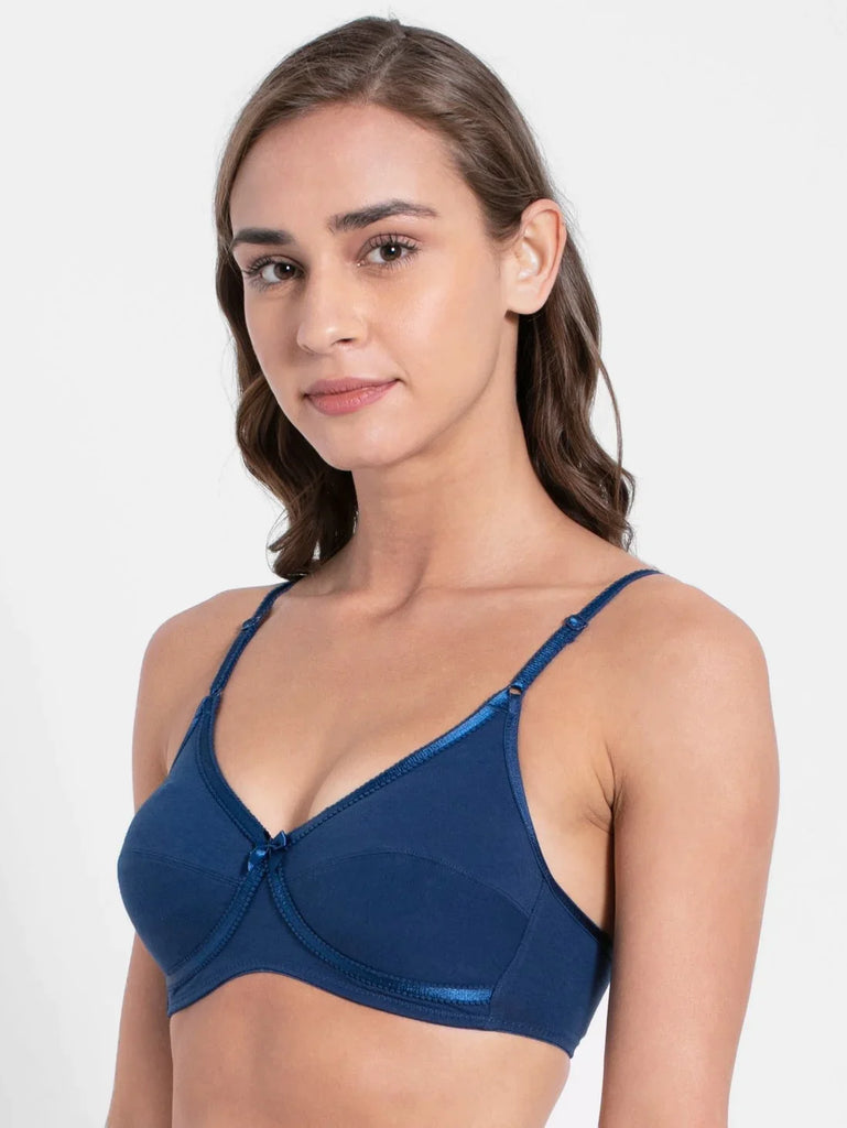 Estate Blue JOCKEY Women's Wirefree Everyday Bra.