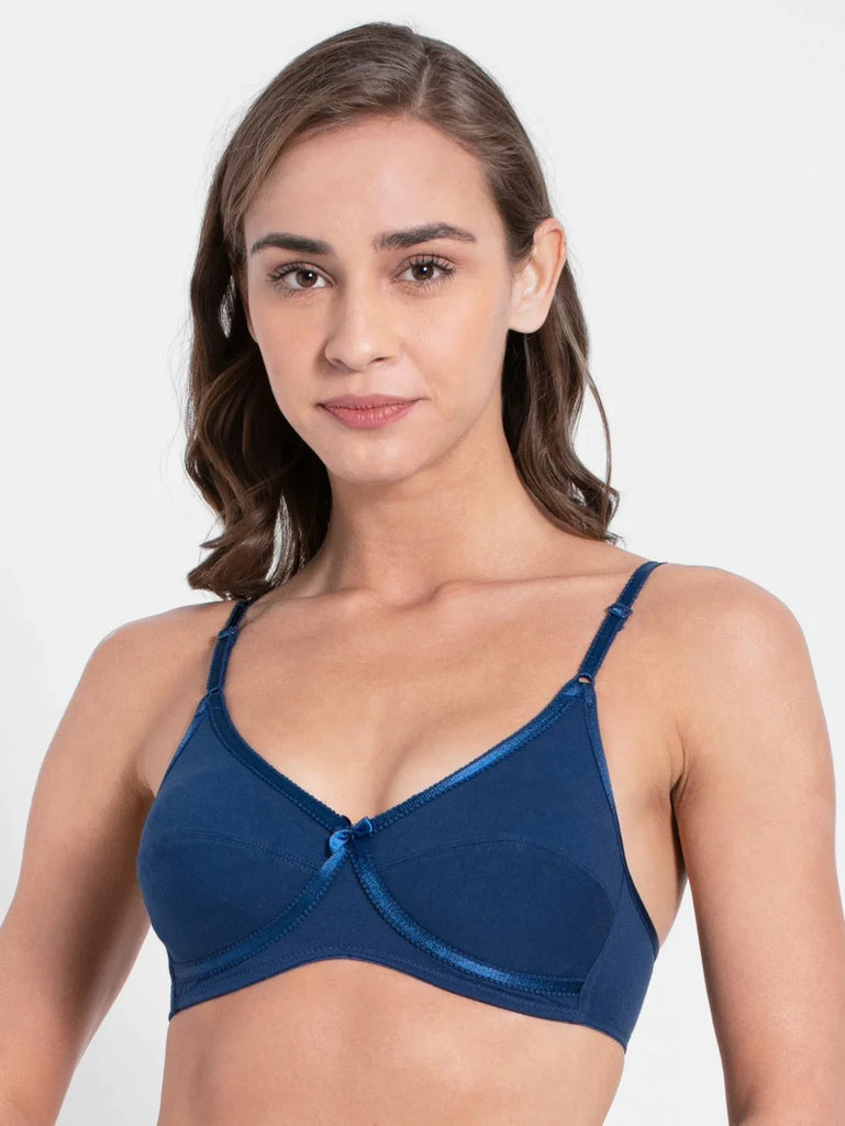 Estate Blue JOCKEY Women's Wirefree Everyday Bra.