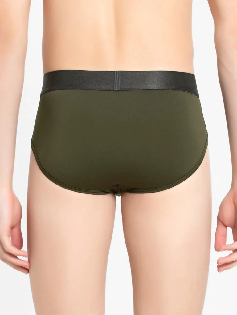 Forest Night Jockey Solid Brief For Men