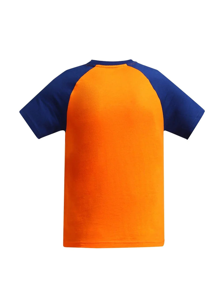 Golden Poppy JOCKEY Boy's Graphic Printed Half Sleeve T-Shirt