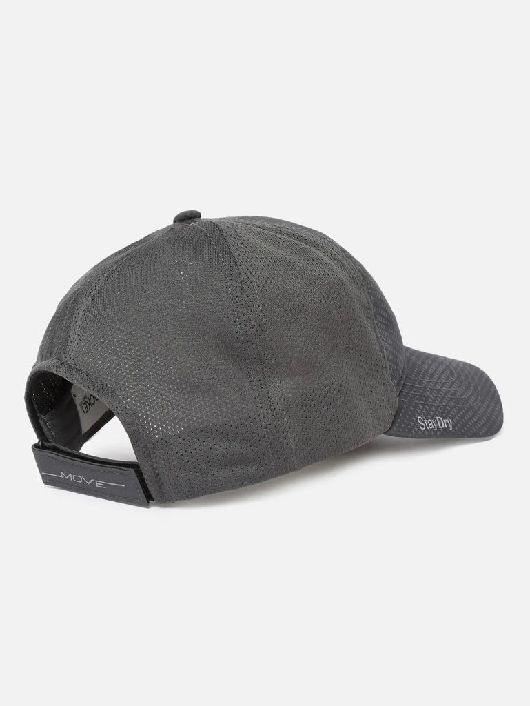 Graphite Jockey Polyester Printed Cap with Adjustable Back Closure