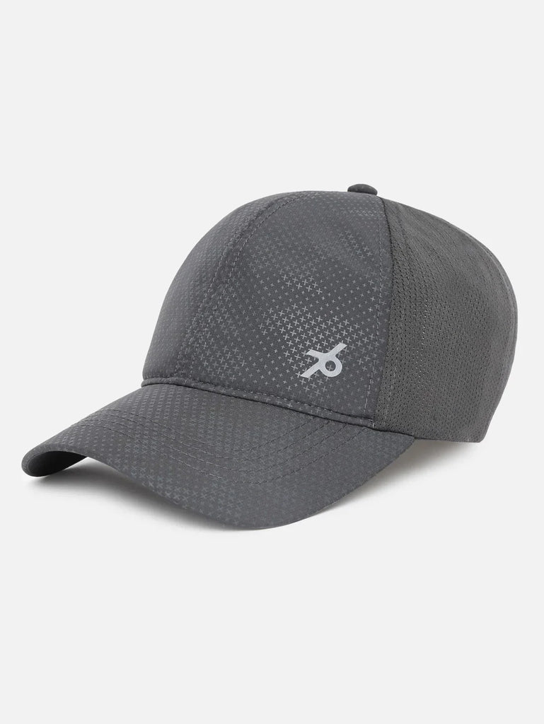 Graphite Jockey Polyester Printed Cap with Adjustable Back Closure