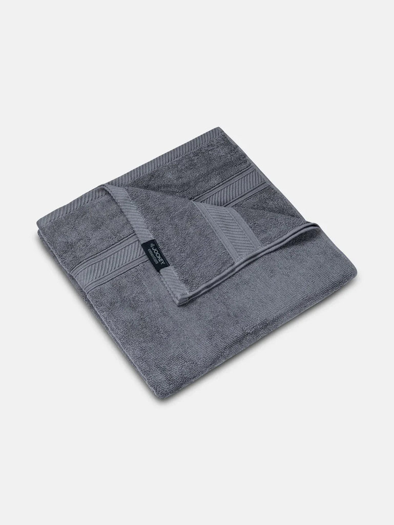 Cotton Terry Ultrasoft and Durable Solid Bath Towel Grey