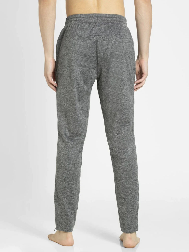 Grey Marl Slim Fit JOCKEY Men's Trackpants 