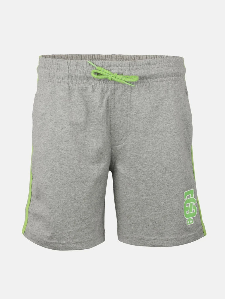 Grey Melange JOCKEY Boy's Super Combed Cotton Printed Shorts