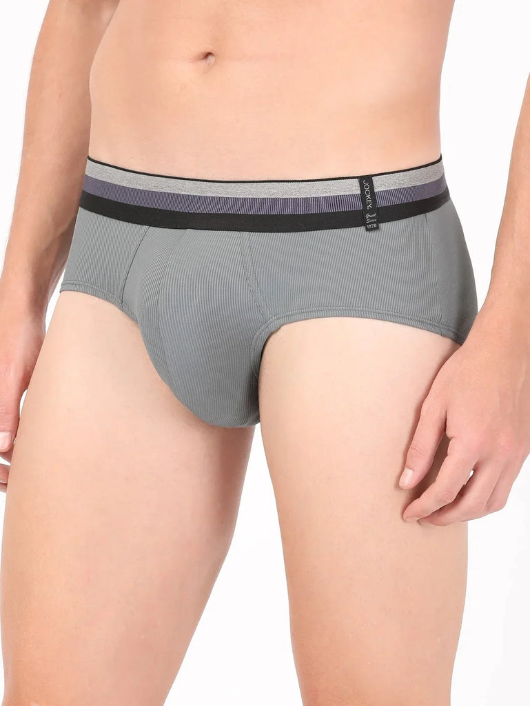 Gunmetal Jockey Brief Underwear