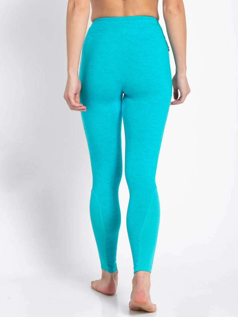 J Teal Marl JOCKEY Women's Yoga Pants.