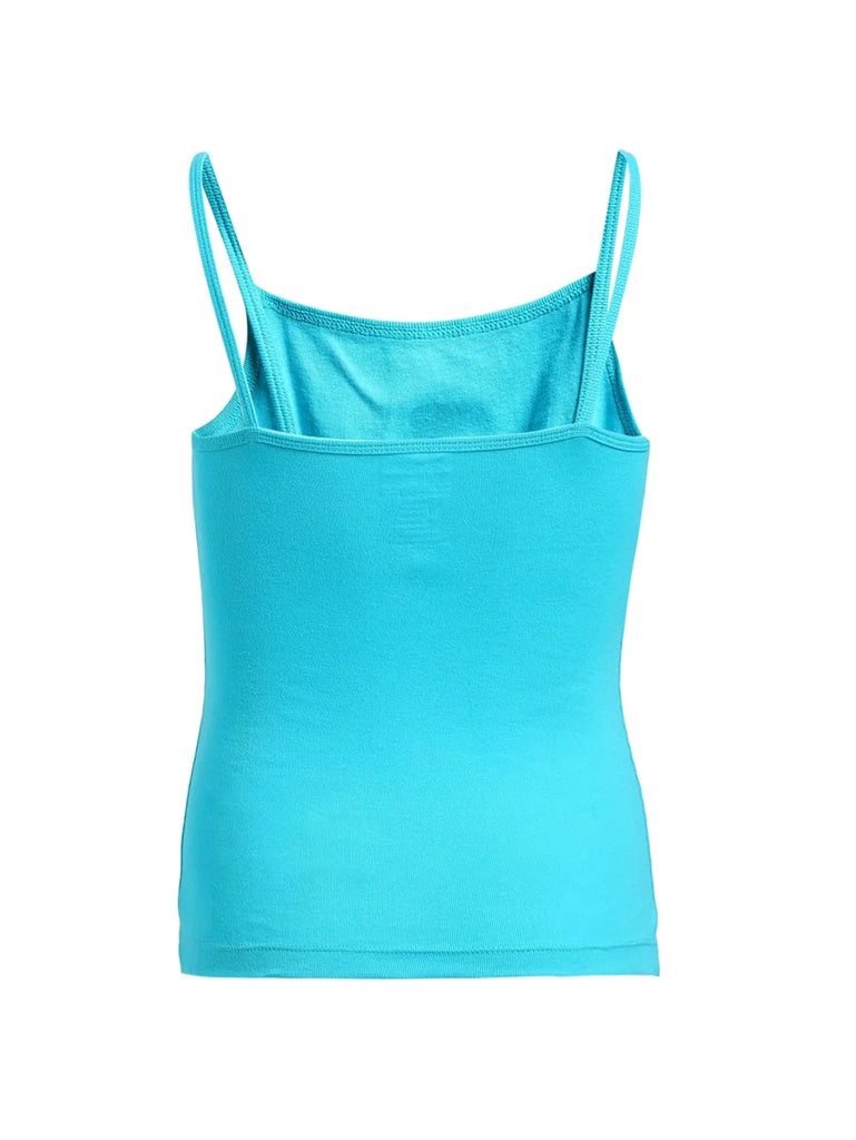 Jet Teal with Assorted Print Jockey Girl's Camisole