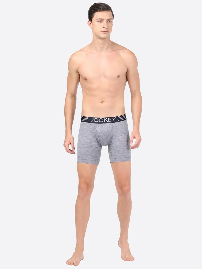 Mid Grey Jockey Sports Brief Underwear