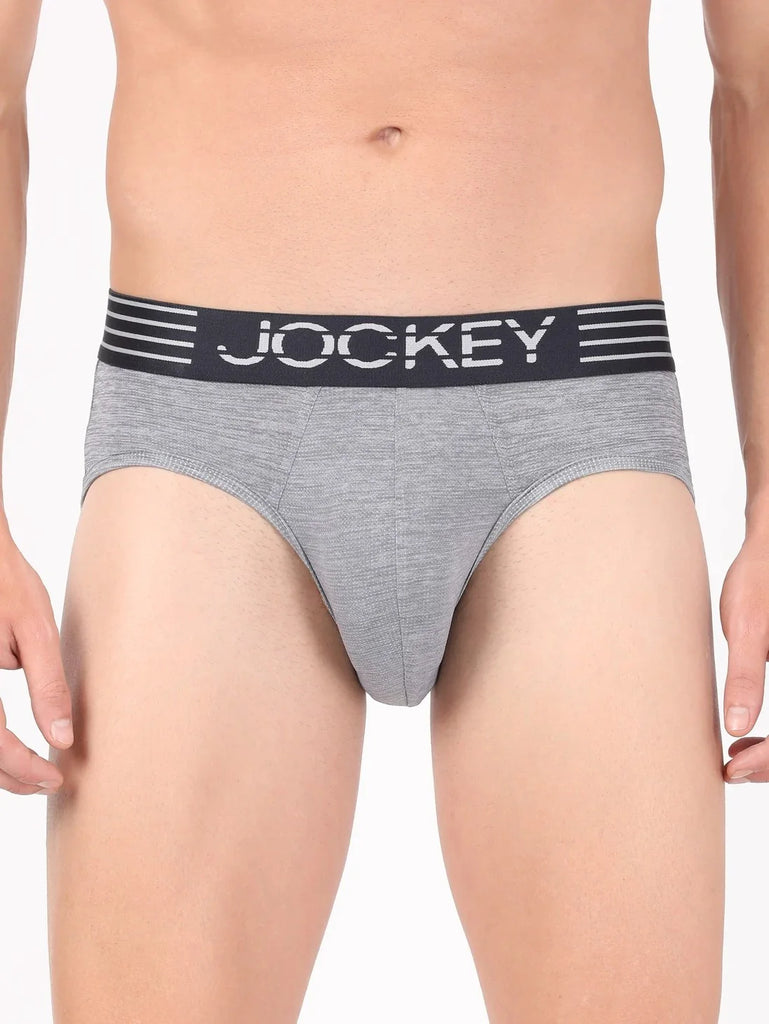 Mid Grey Jockey Brief Underwear