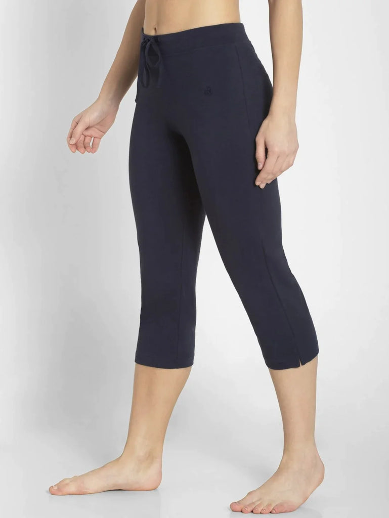 Navy Blazer JOCKEY Women's Slim Fit Capri.