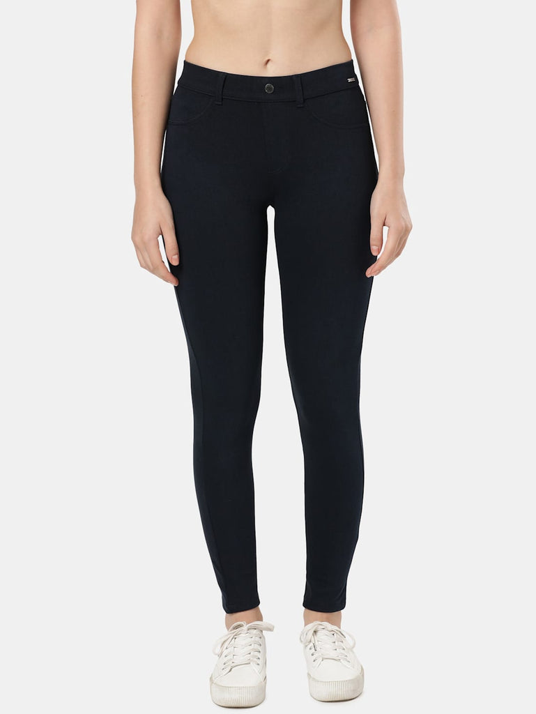 Navy Blazer JOCKEY Women's Rich Slim Fit Jeggings.