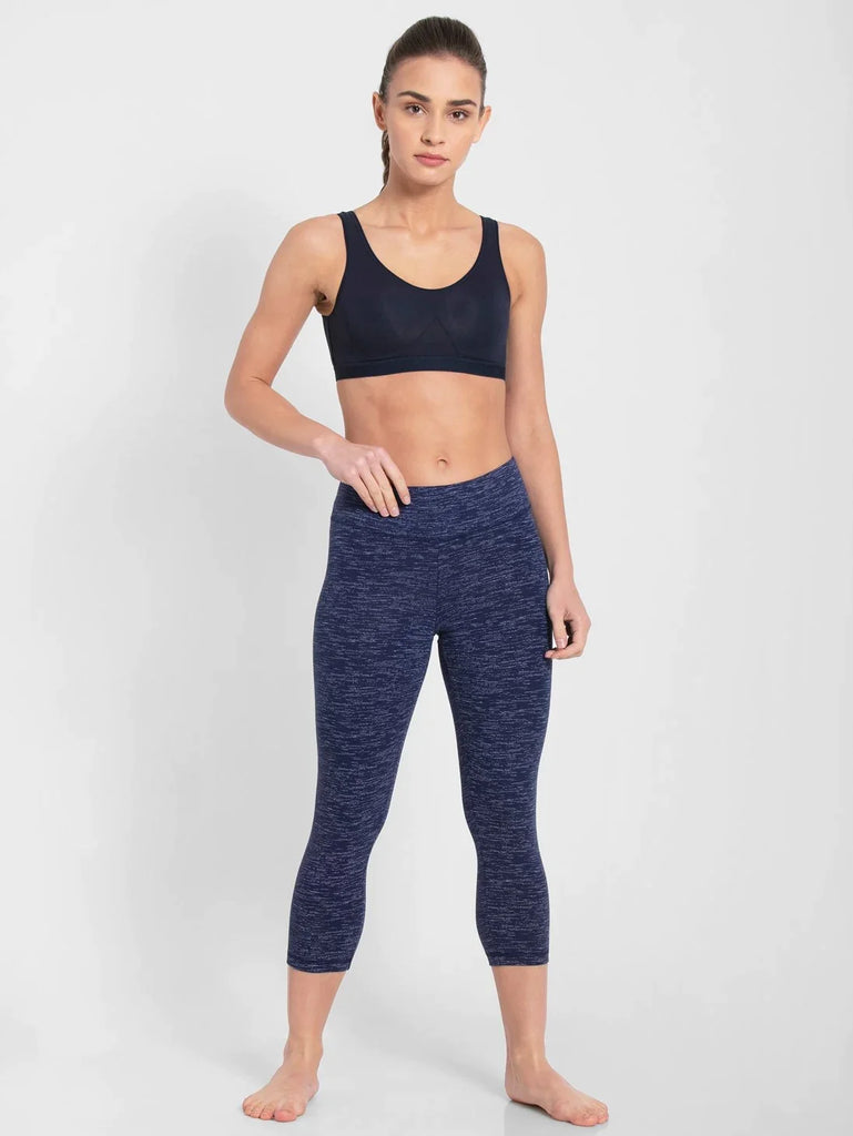 Navy Blazer JOCKEY Women's Wirefree Non Padded Slip-On Active Bra.