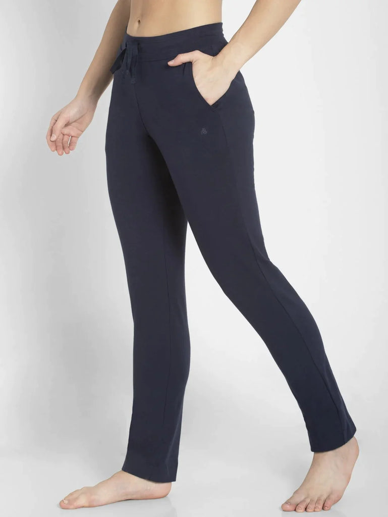 Navy Blazer Slim Fit JOCKEY Women's Trackpants 