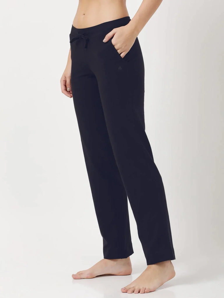 Navy Blazer Relaxed Fit JOCKEY Women's Trackpants 