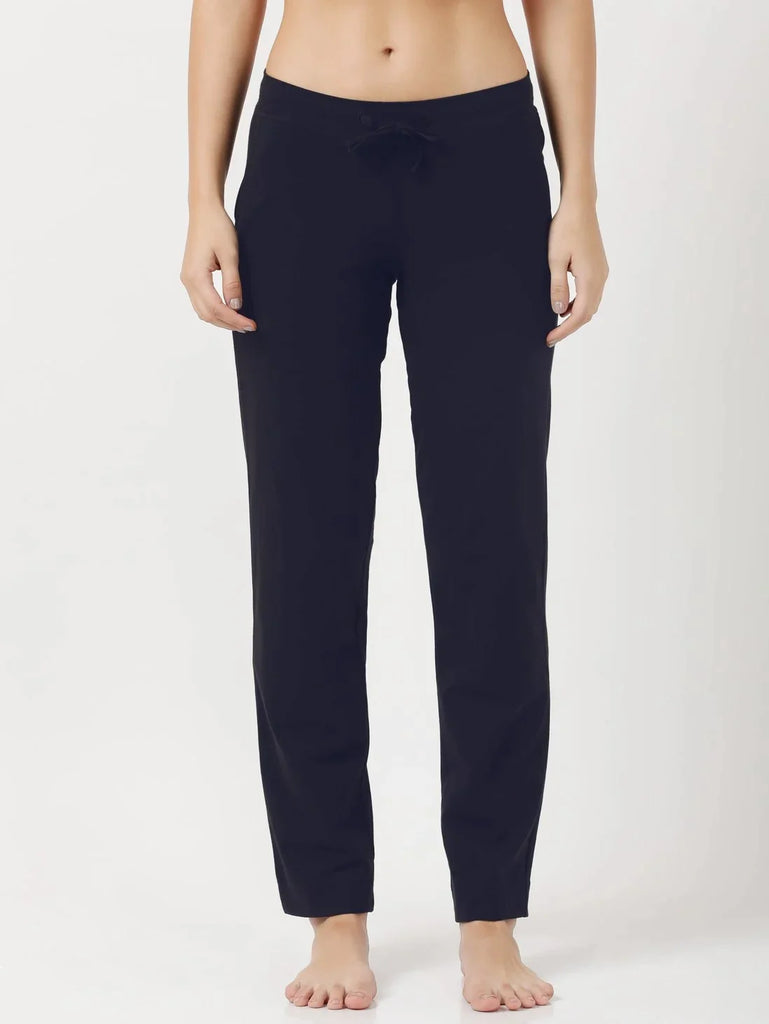 Navy Blazer Relaxed Fit JOCKEY Women's Trackpants 