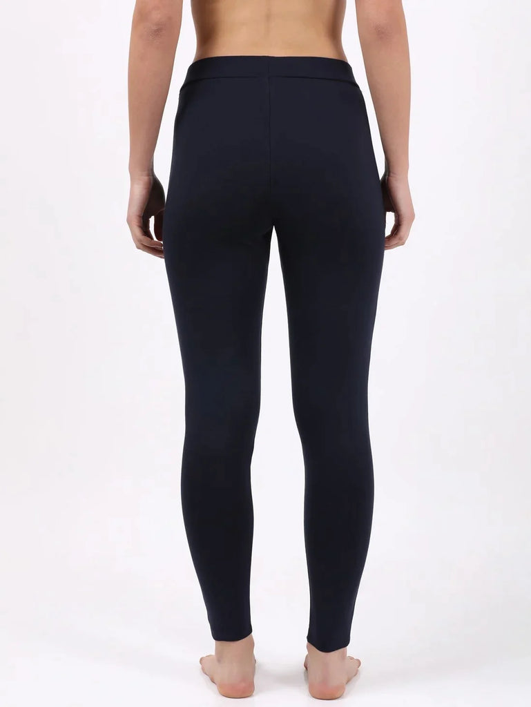 Navy Blazer JOCKEY Women's Rayon Nylon Elastane Stretch Treggings.