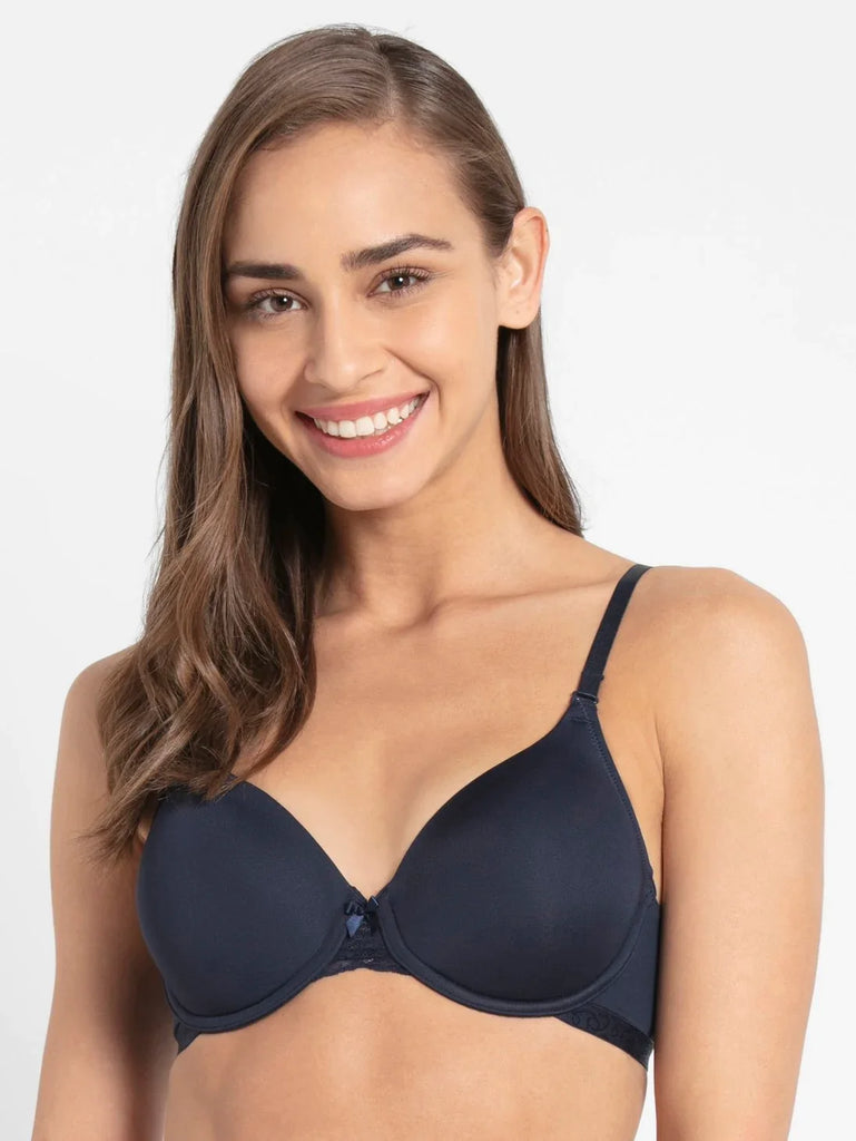 Navy Blazer JOCKEY Women's Under-Wired Padded Full Coverage Multiway Bra