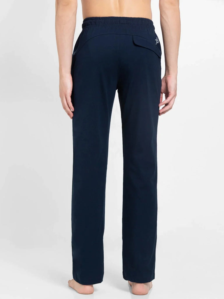 Navy Slim Fit Jockey men's Trackpants 