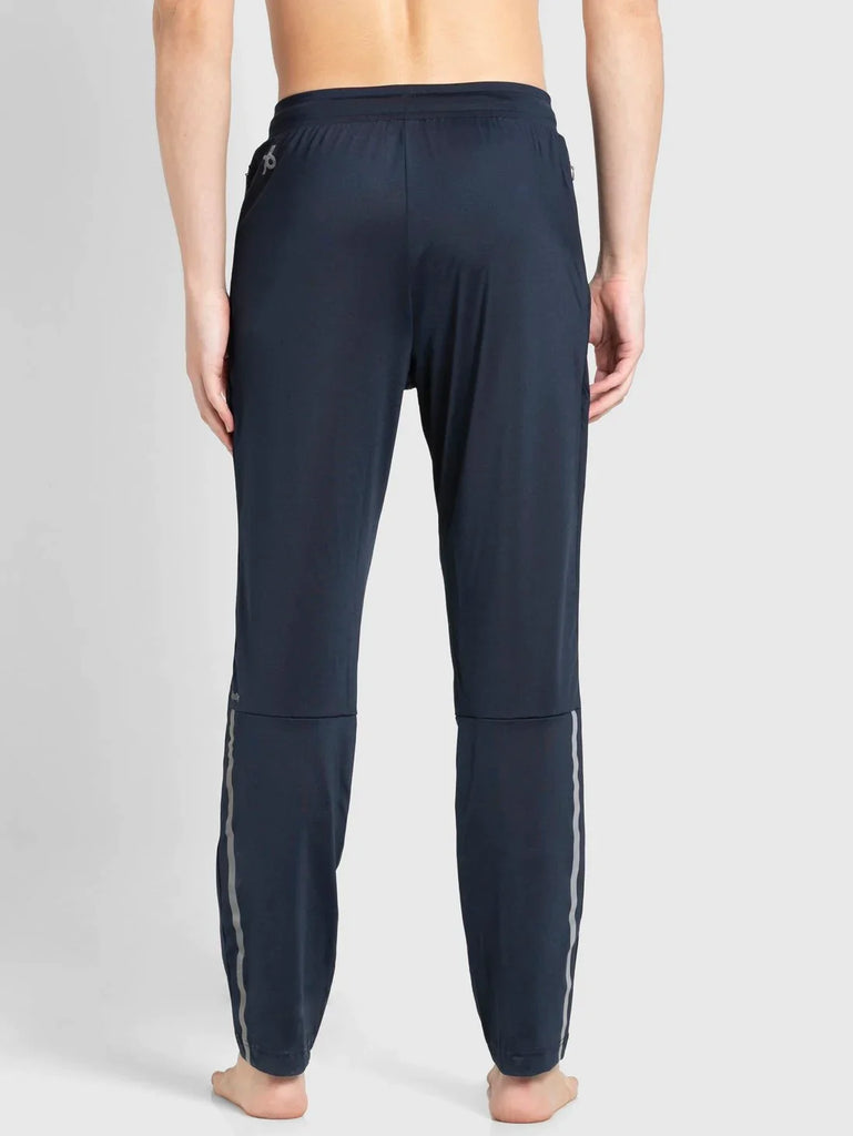 Navy Slim Fit JOCKEY Men's Trackpants