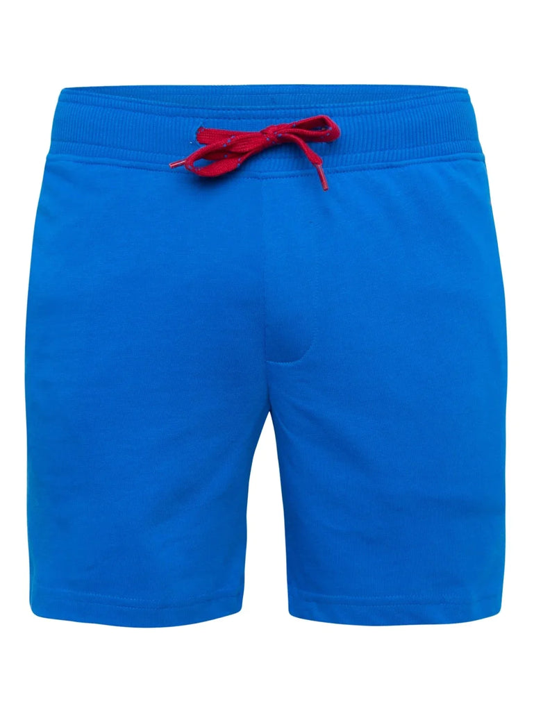 Neon Blue JOCKEY Boy's Super Combed Cotton Printed Shorts