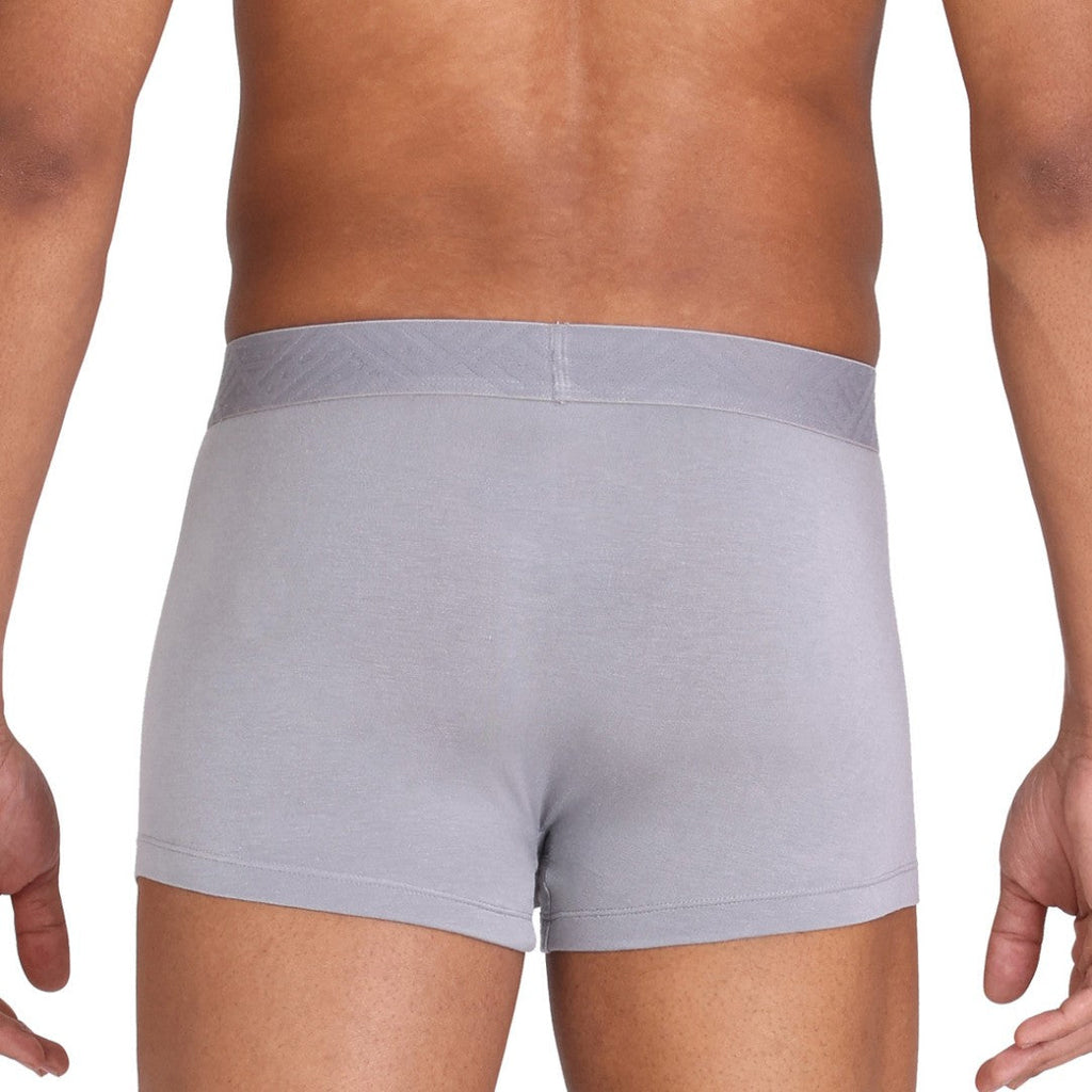 Lt Grey USPA Men Solid Trunk Underwear