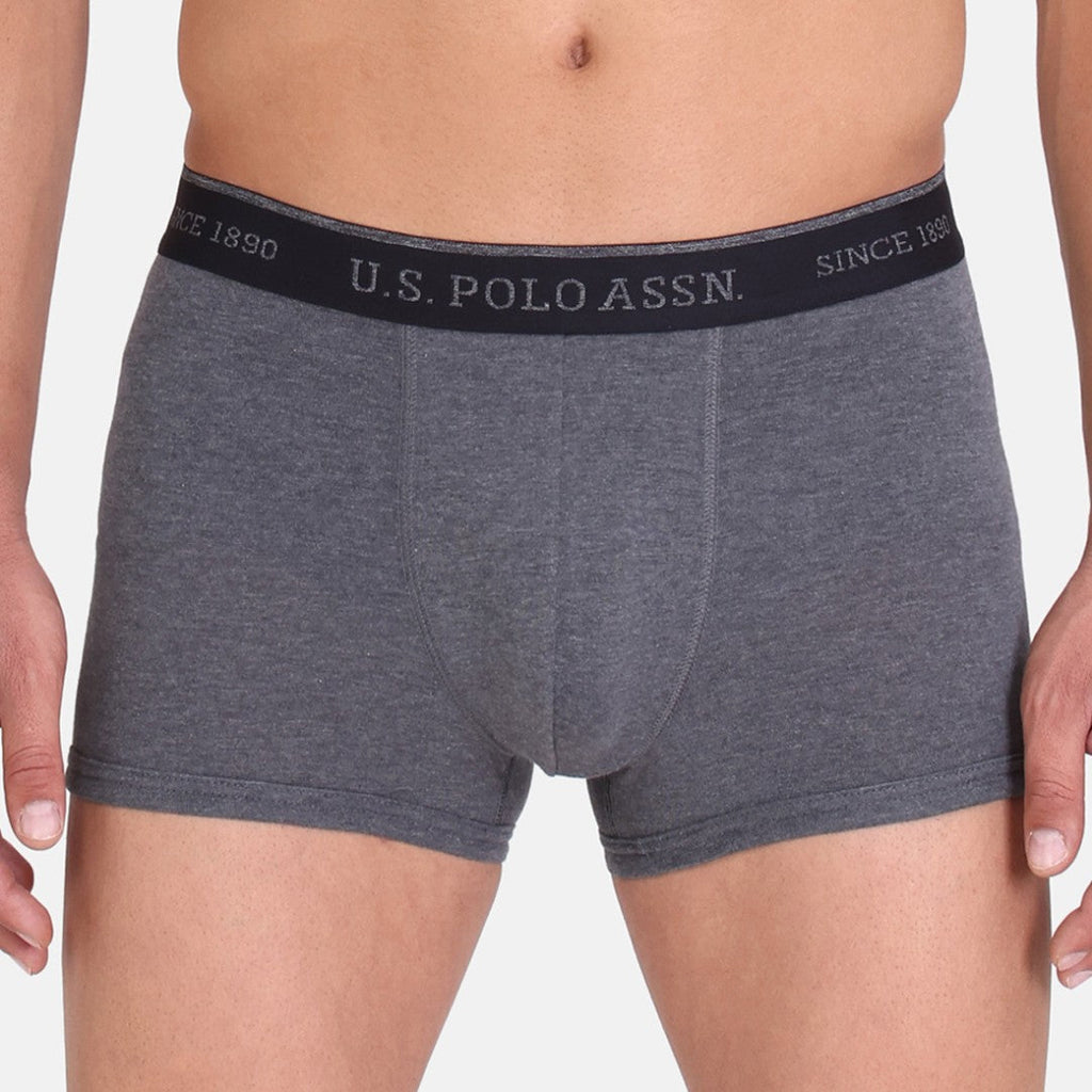 Anthra Mel USPA Men Solid Trunk Underwear