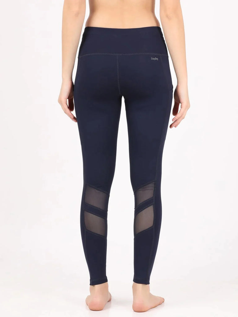 Peacoat JOCKEY Women's Performance Leggings.