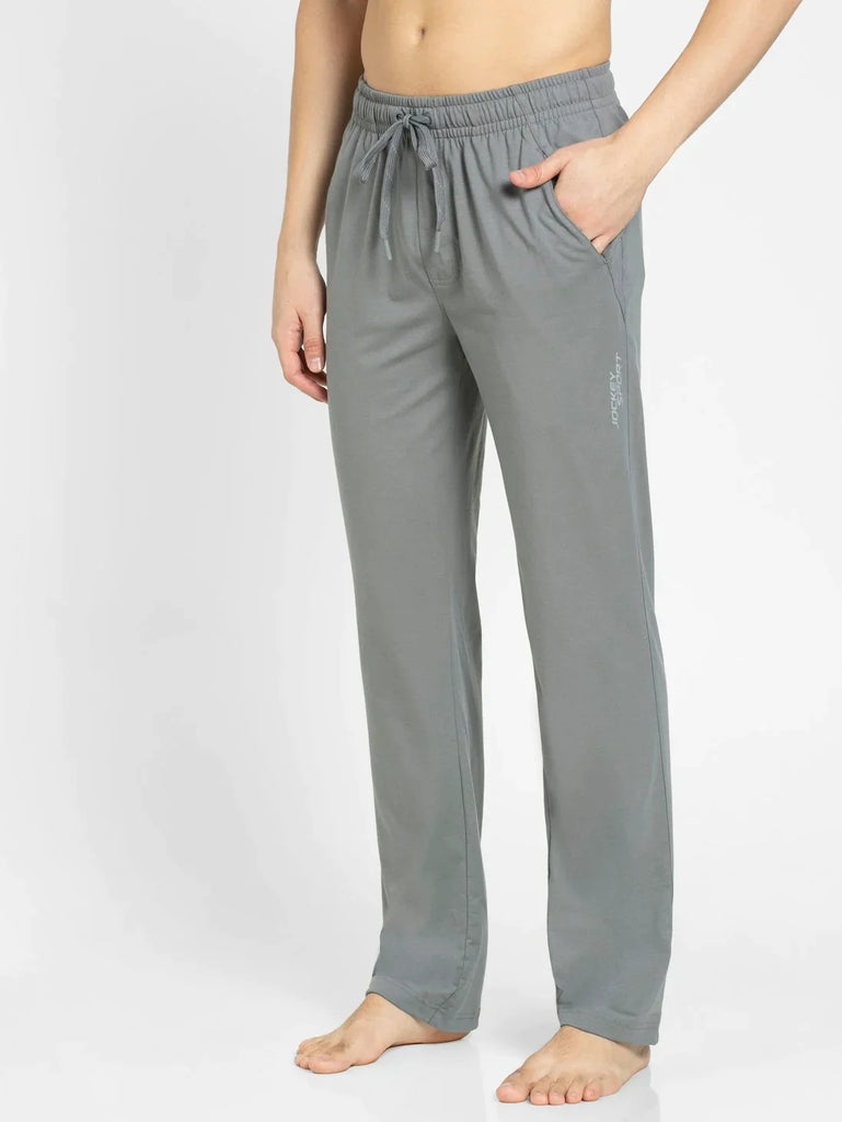 Performance Grey Slim Fit Jockey men's Trackpants 