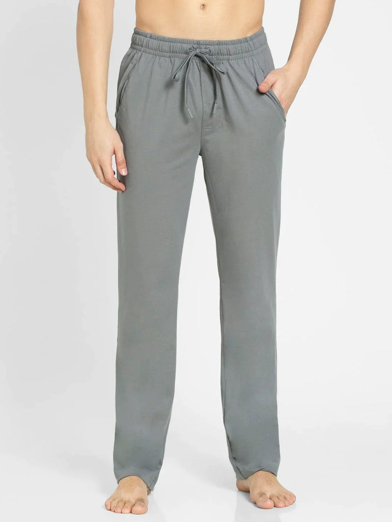 Performance Grey Slim Fit Jockey men's Trackpants 