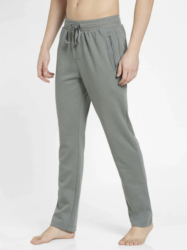 Performance Grey Slim Fit JOCKEY Men's Trackpants