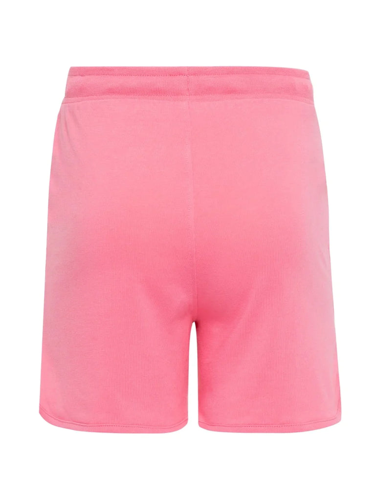 Pink Carnation JOCKEY Girl's Super Combed Cotton Relaxed Fit Printed Shorts