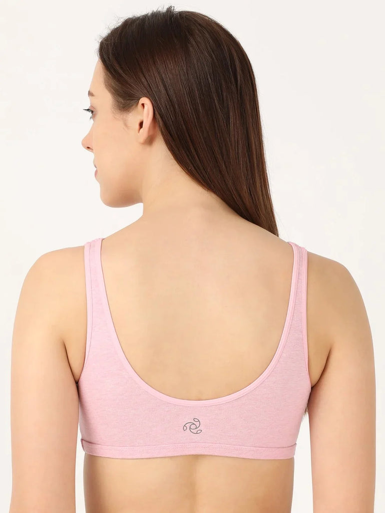 Pink Lady Melange Jockey Women's crop Top