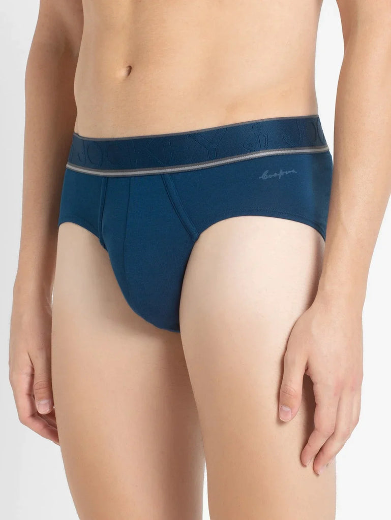 Poseidon Jockey Solid Brief For Men