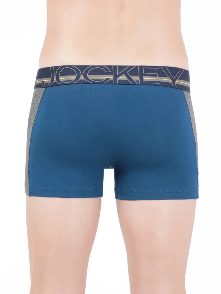 Poseidon Jockey Elastane Stretch Solid Trunk Underwear For Men