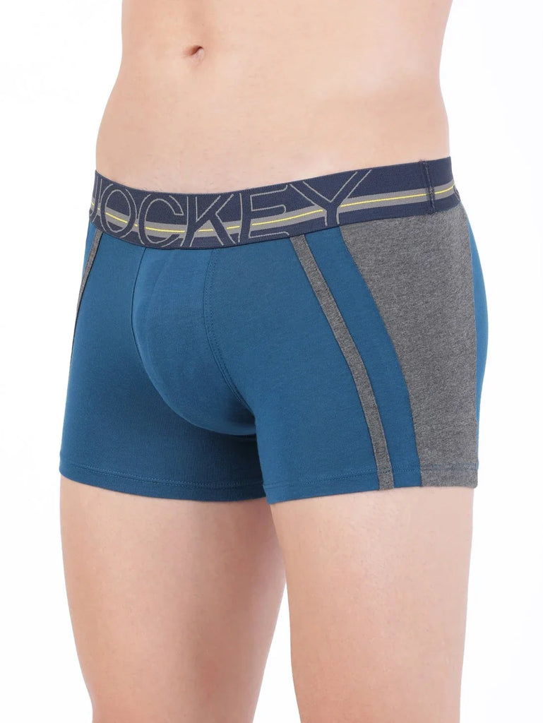 Poseidon Jockey Elastane Stretch Solid Trunk Underwear For Men