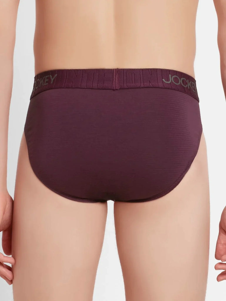 Potent Purple Jockey Solid Brief For Men 