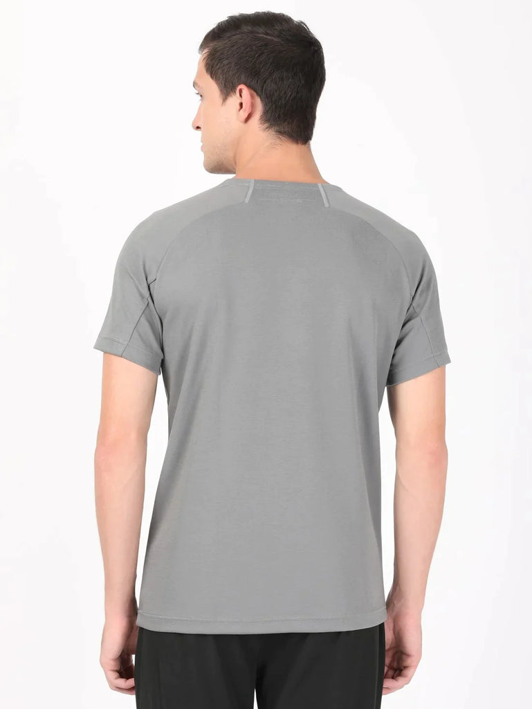 Quite Shade JOCKEY Men's Round Neck Half Sleeve T-Shirt