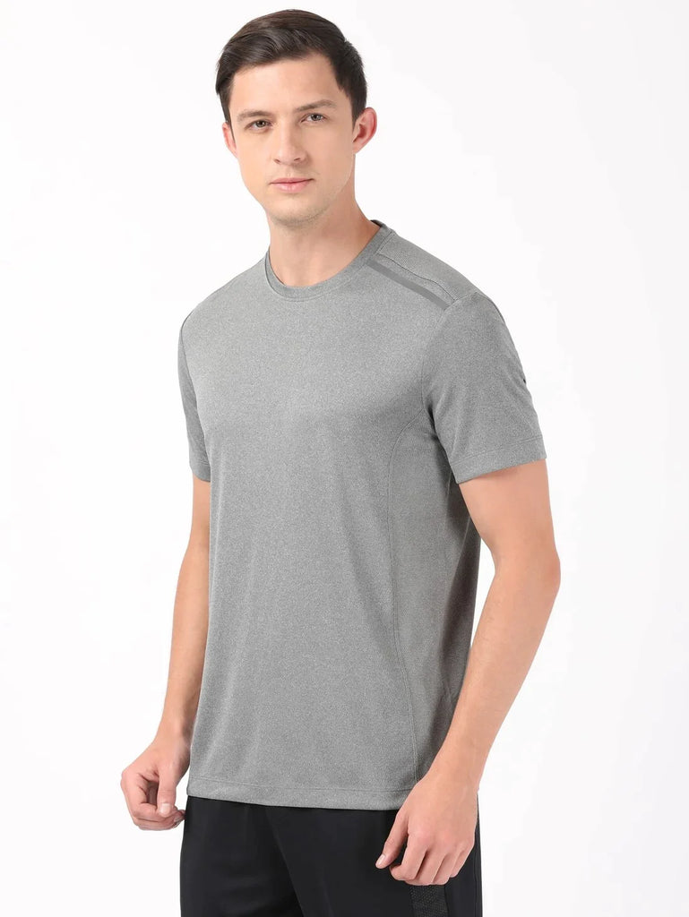 Quite Shade JOCKEY Men's Recycled Microfiber Round Neck Half Sleeve T-Shirt