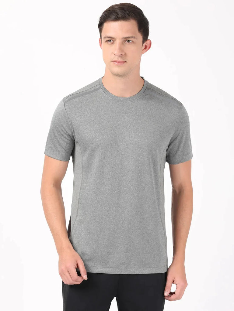 Quite Shade JOCKEY Men's Recycled Microfiber Round Neck Half Sleeve T-Shirt