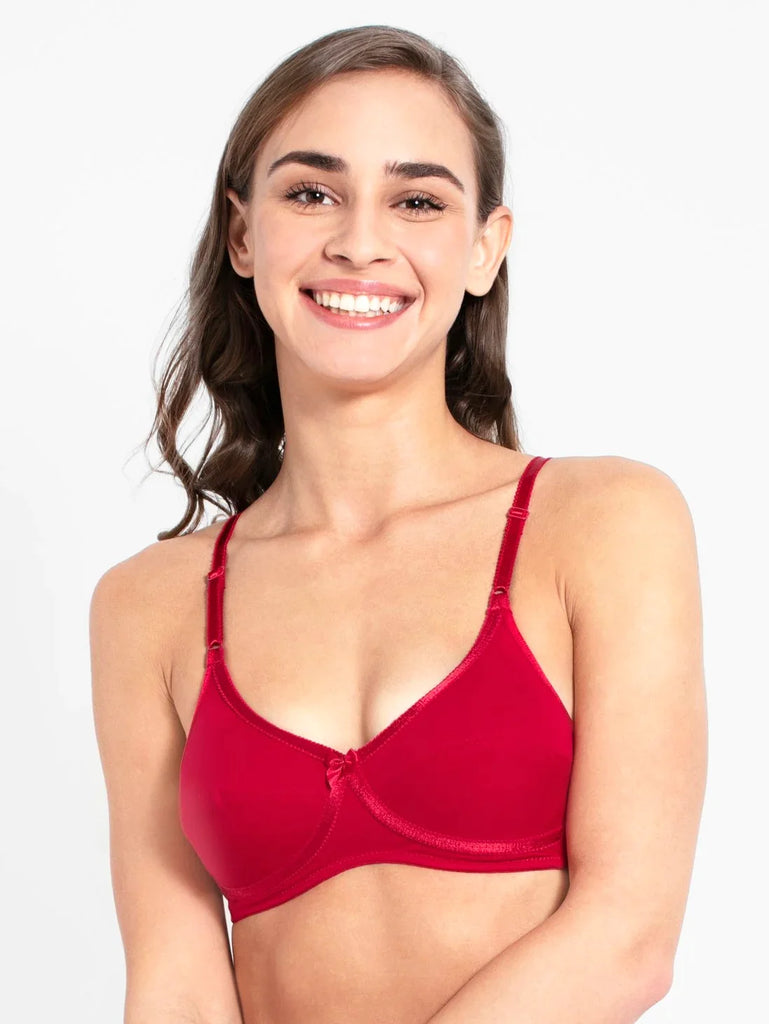 Red Love JOCKEY Women's Wirefree Everyday Bra.