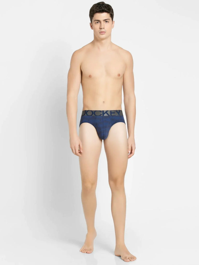 Rich Royal Blue Jockey Brief For Men