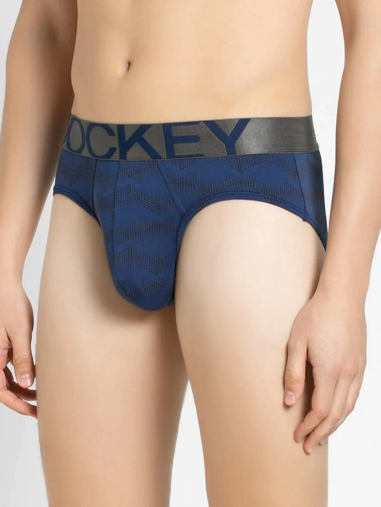 Rich Royal Blue Jockey Brief For Men